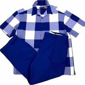 Montique Colorblock Suit Set